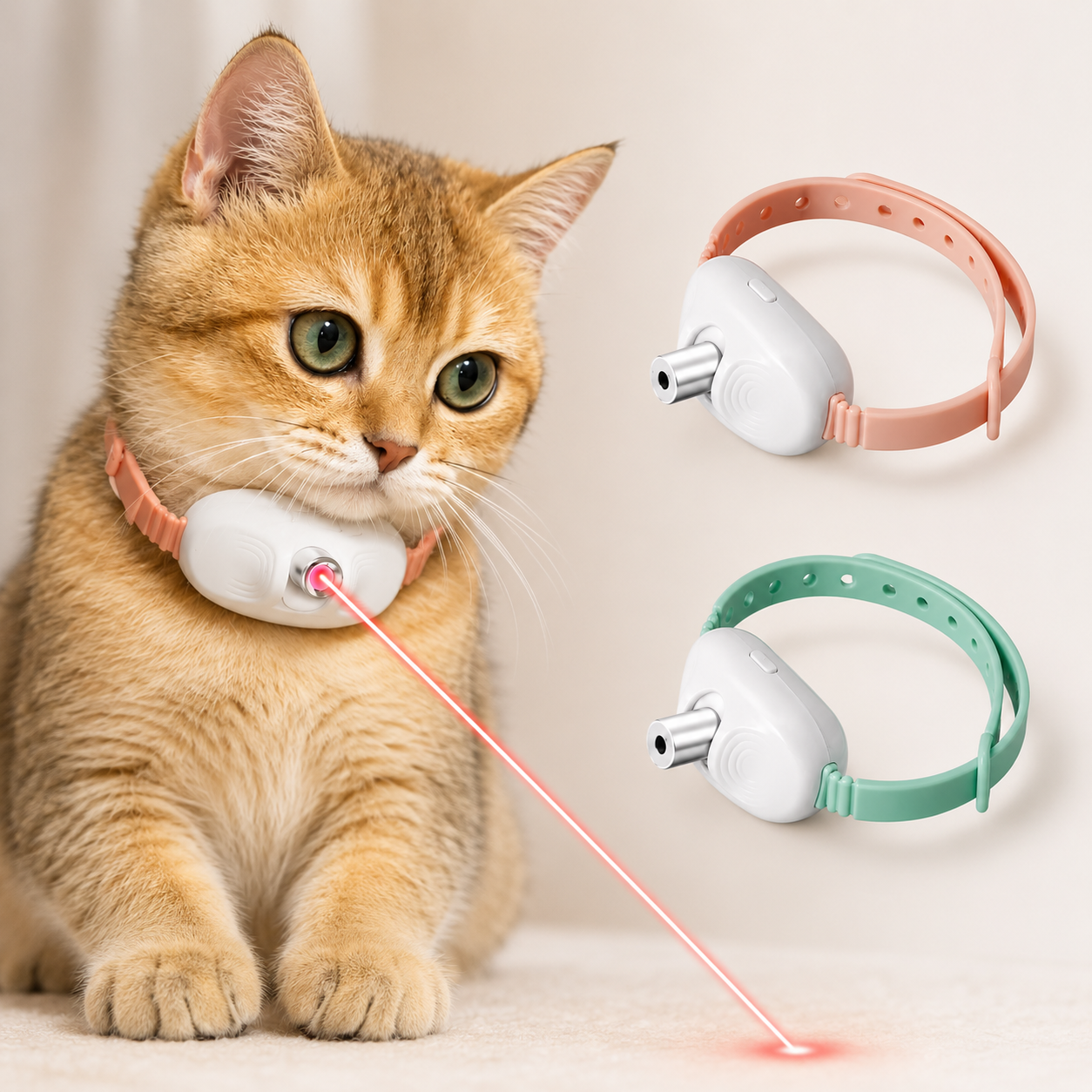 Jouet Laser Rotatif Intelligent pour Chat