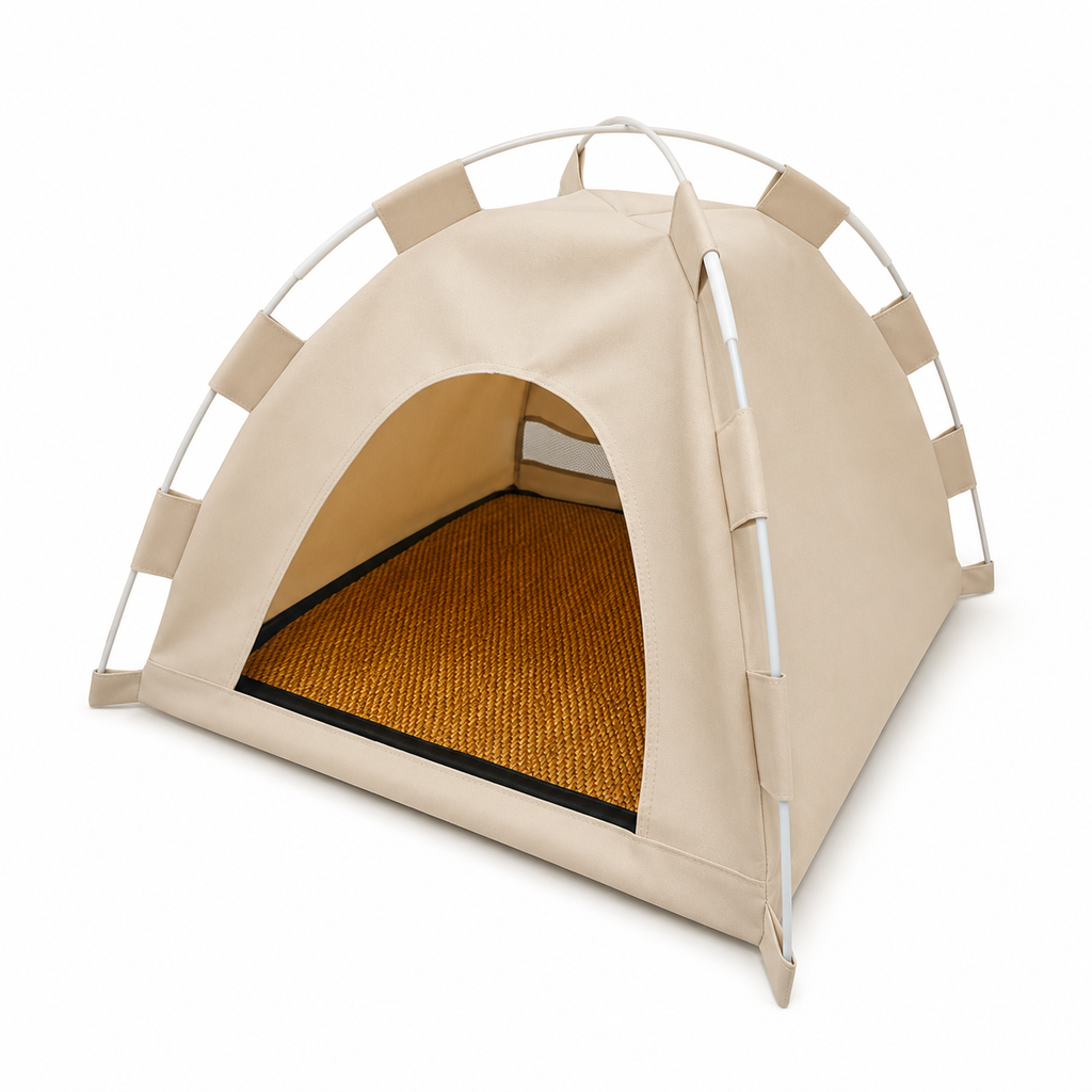 Lit Tente Pliable et Respirant pour Chien et Chat