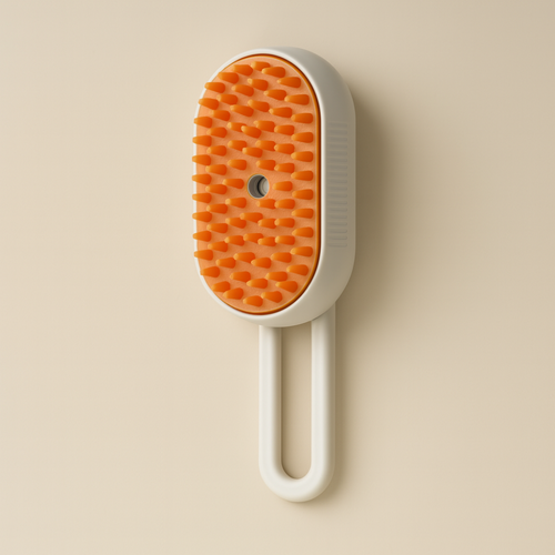Brosse Vapeur Électrique 3 en 1 pour Chiens et Chats