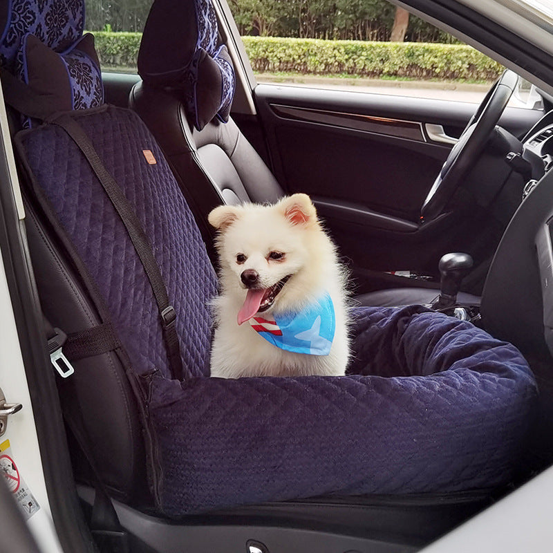 Coussin de Voyage pour Petits Animaux – Confort et Sécurité en Voiture